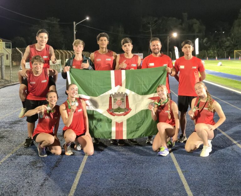 Atletismo de São Bento do Sul conquista várias medalhas no Estadual Sub 18
