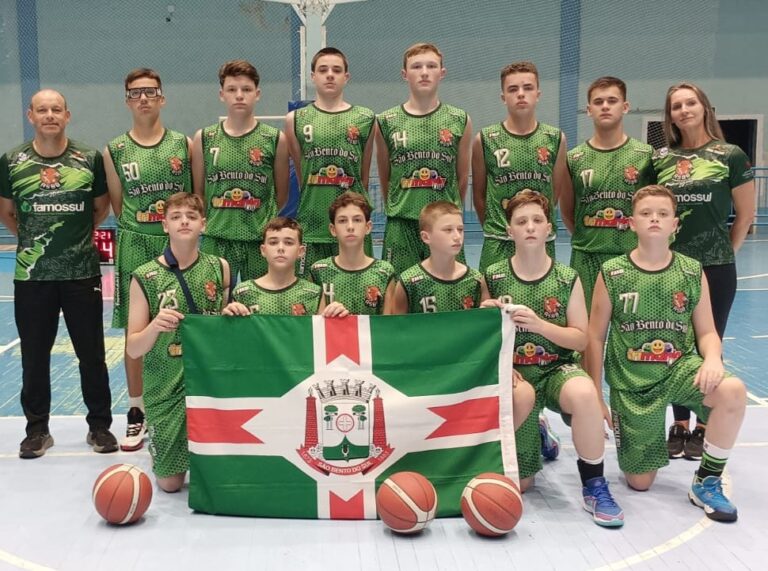 Basquetebol Sub 14 – São Bento do Sul é Bicampeão Sul Brasileiro