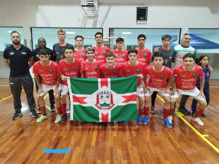 Futsal Sub 17 vence Balcam de Balneário Camboriú em jogo pelo Campeonato Estadual disputado ontem (13) no Annes Gualberto