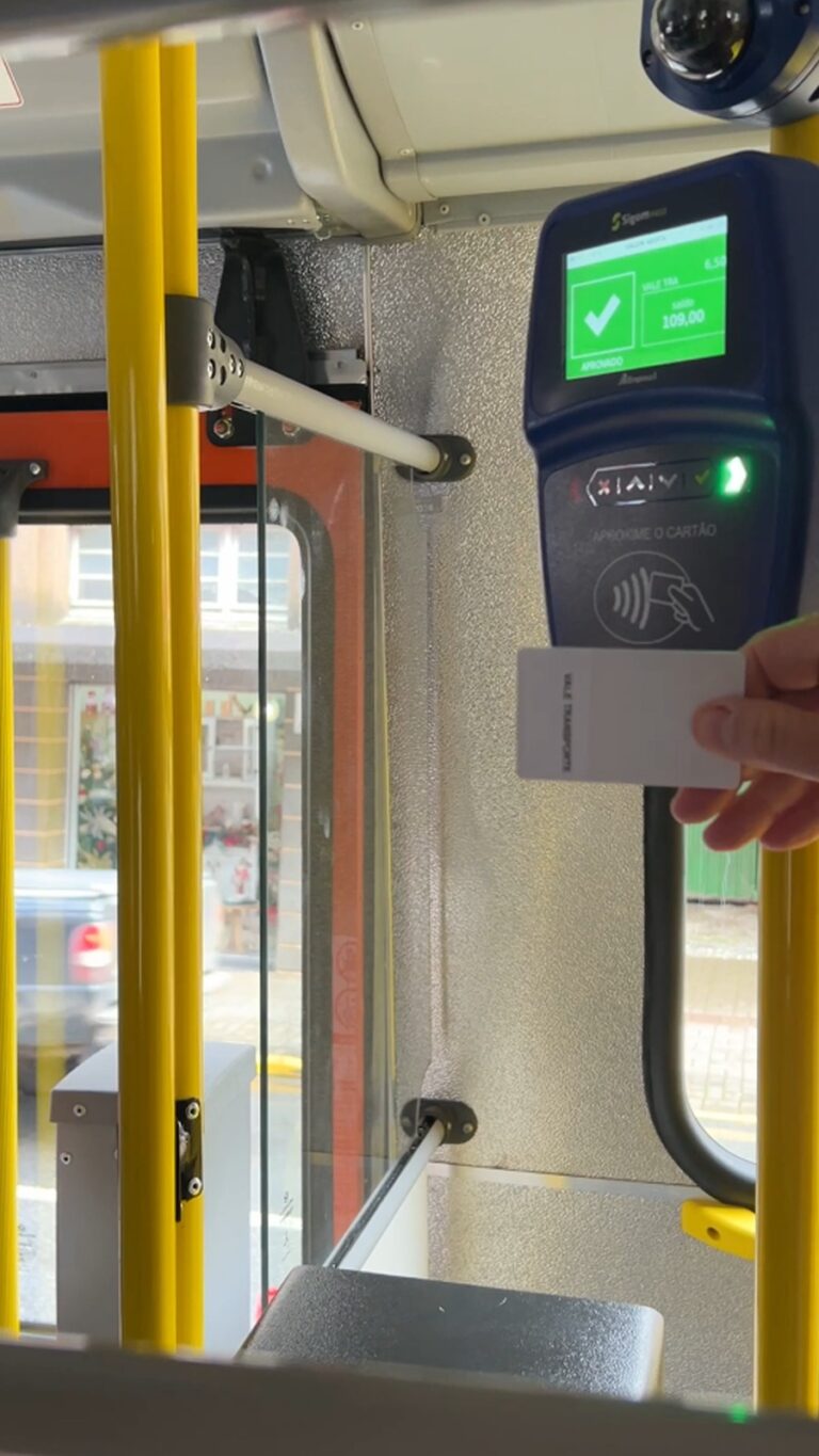 Bilhetagem Eletrônica – Testes Iniciados em São Bento do Sul
