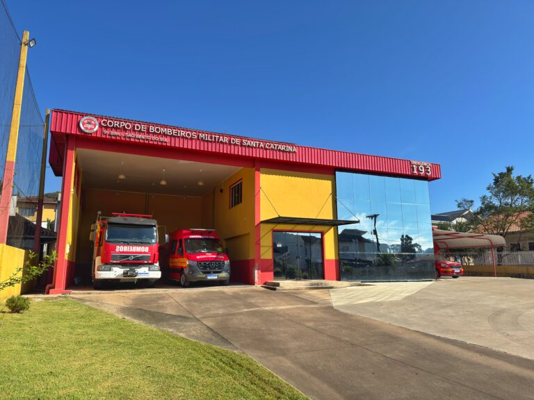 Corpo de Bombeiros Militar reativa Posto Avançado de Oxford em São Bento do Sul
