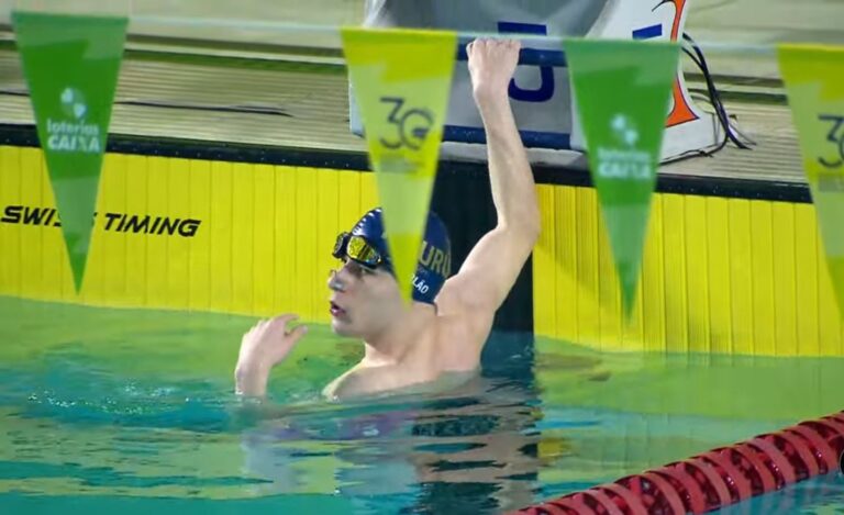 Natação Paralímpica de São Bento brilha: 5 medalhas na 2ª Etapa do Circuito Loterias Caixa de Paranatação