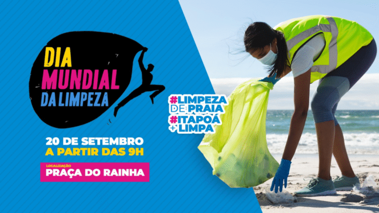 Itapoá participará do Dia Mundial da Limpeza no próximo sábado