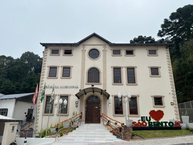 Prédio da Câmara será um posto da PM para segurança da Schlachtfest