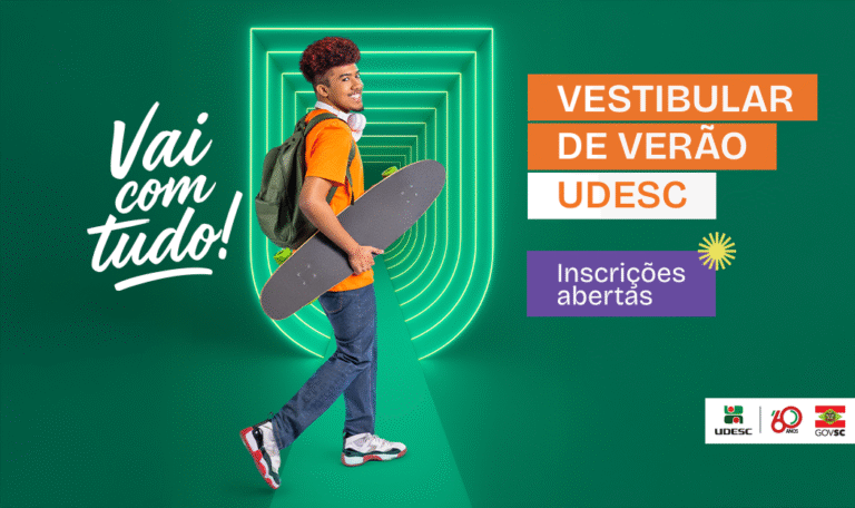 Udesc abre seleção pelo histórico escolar do ensino médio no Vestibular de Verão 2026