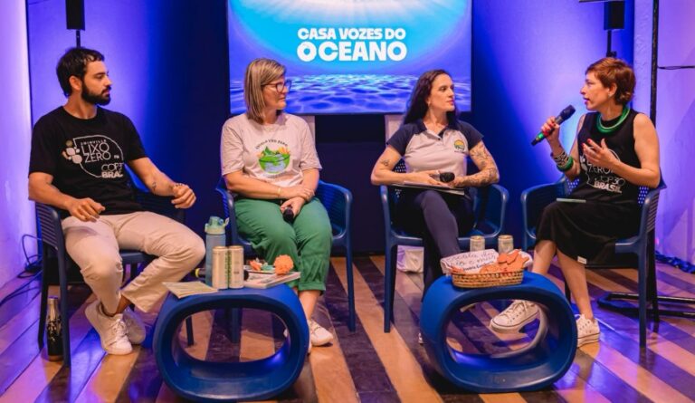 Escola do Mar de Barra Velha é representada na COP 30