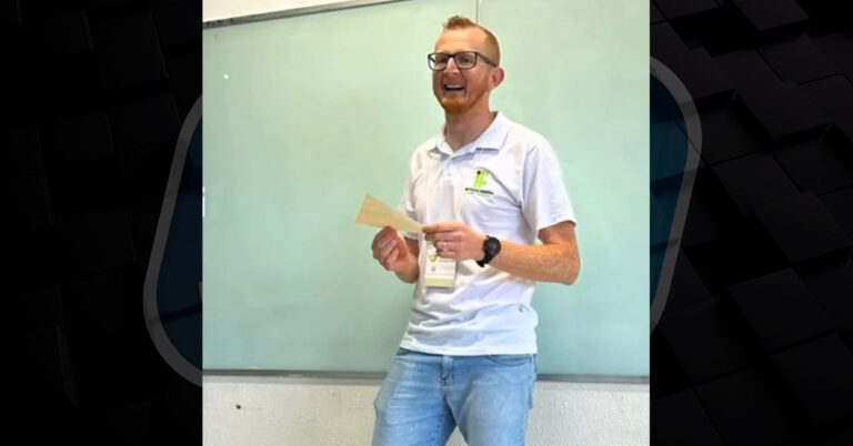 Professor do IFSC Canoinhas conquista medalha de prata em Olimpíada Brasileira dos Professores de Matemática