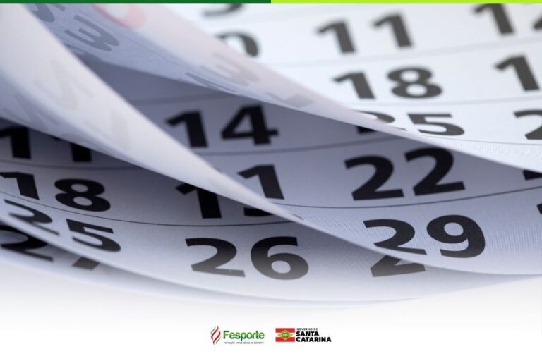 Fesporte divulga calendário oficial de 2026
