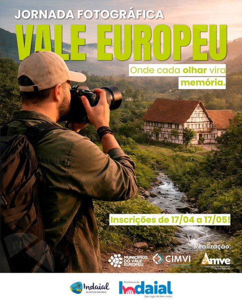 Indaial participa da 1ª Jornada Fotográfica Regional do Vale Europeu Catarinense