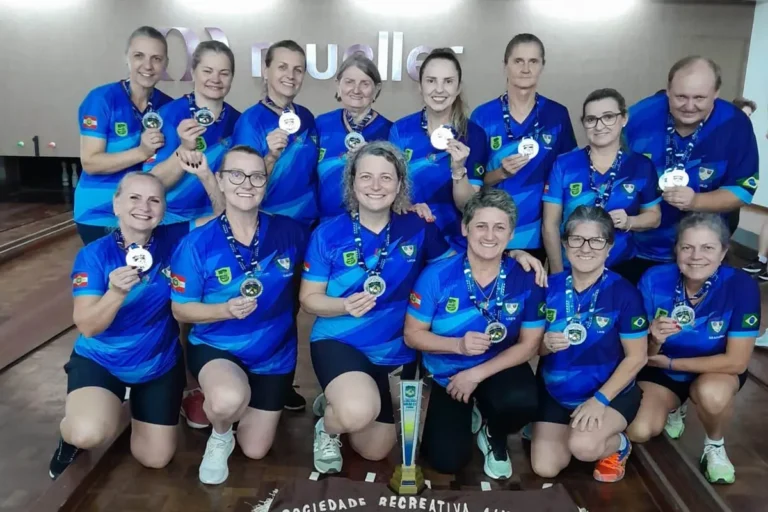 Equipe jaraguaense é vice-campeã do Brasileiro de Bolão Sênior Feminino
