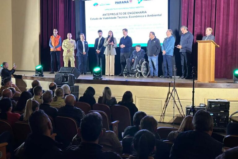 Paraná apresenta anteprojeto de R$ 1,3 bilhão para minimizar cheias do rio Iguaçu