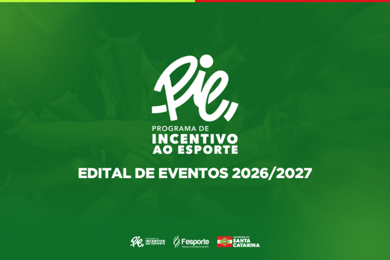 Fesporte abre edital de eventos e dá início ao ciclo 2026/2027 do Programa de Incentivo ao Esporte