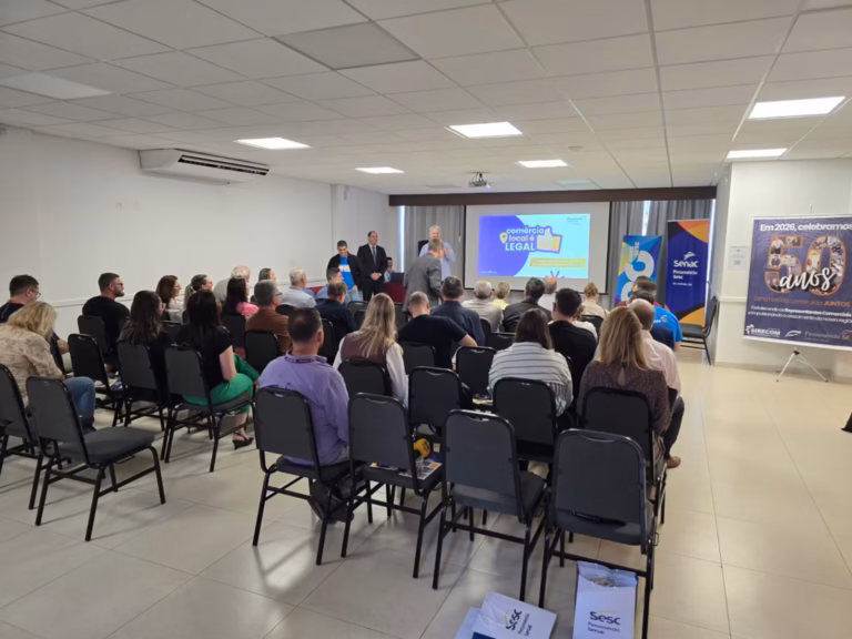 Campanha Comércio Local é Legal 2026 vai distribuir R$ 500 mil em prêmios para consumidores de Santa Catarina