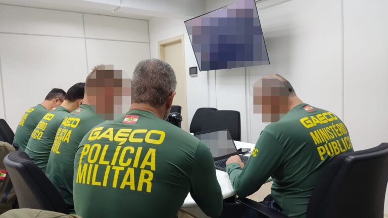 Gaeco do MPSC divulga balanço de operação interestadual