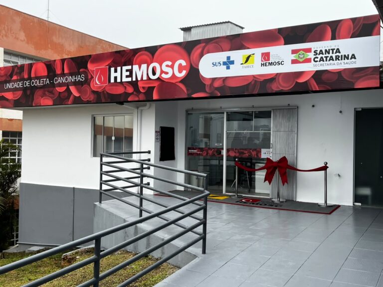 Após ser fechada em 2017, Estado reabre unidade do Hemosc em Canoinhas